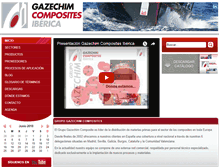 Tablet Screenshot of gazechim.es